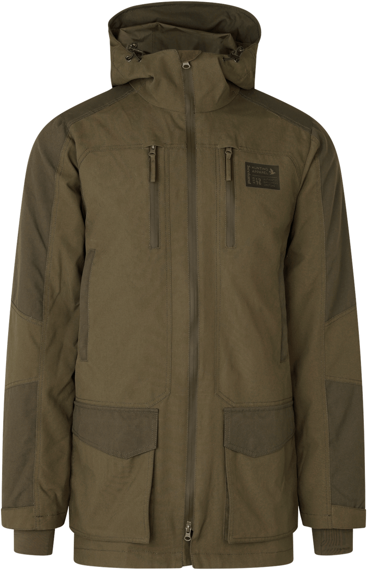 Seeland Men's Trax Long Jacket Light Pine Seeland