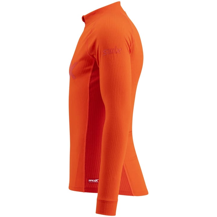 Swix Men's Racex Bodywear Halfzip Fiery Red/Lava Swix