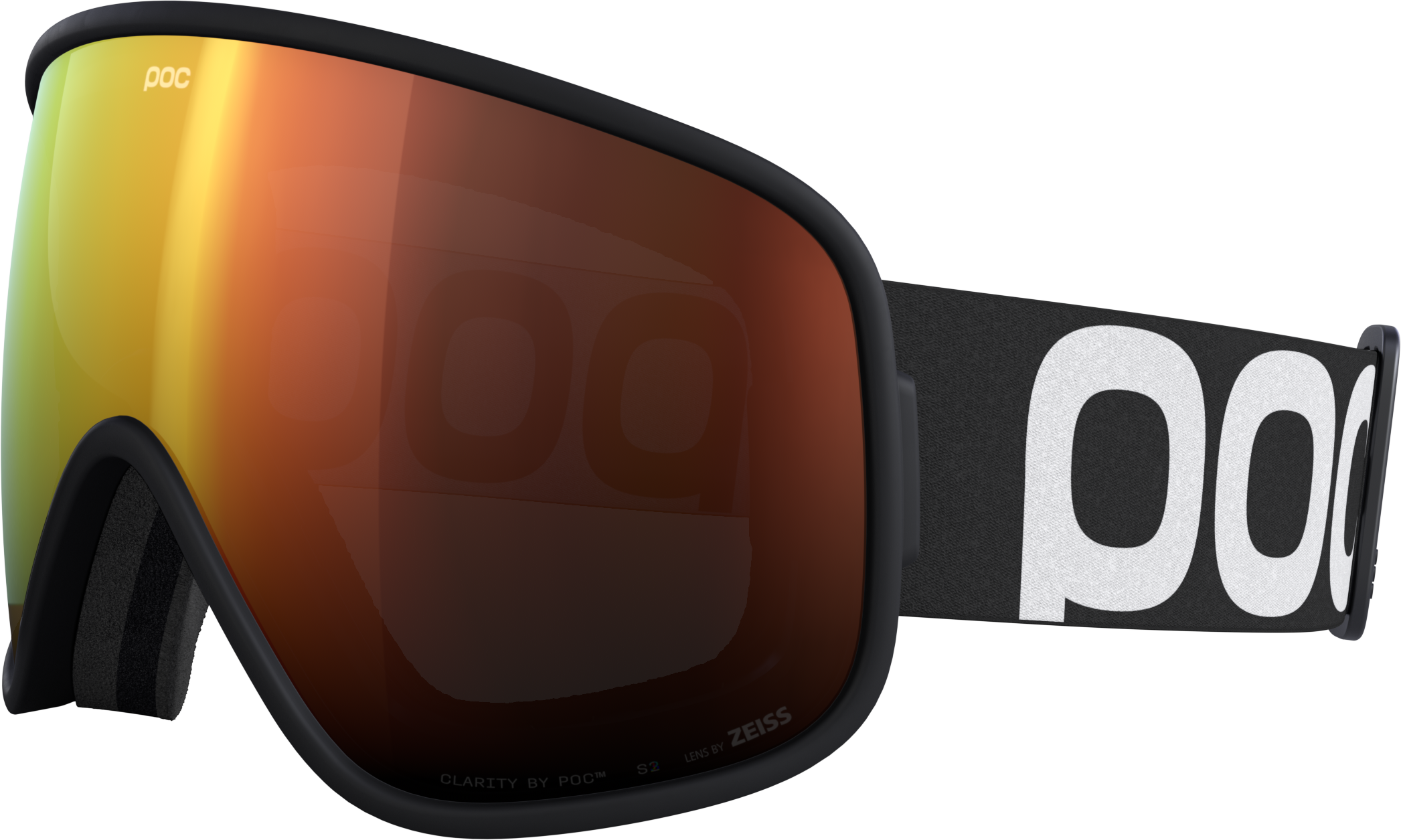 POC Vitrea Mid Uranium Black/partly Sunny Orange