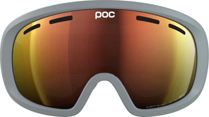 POC Fovea Mid Granite Grey/Partly Sunny Orange POC