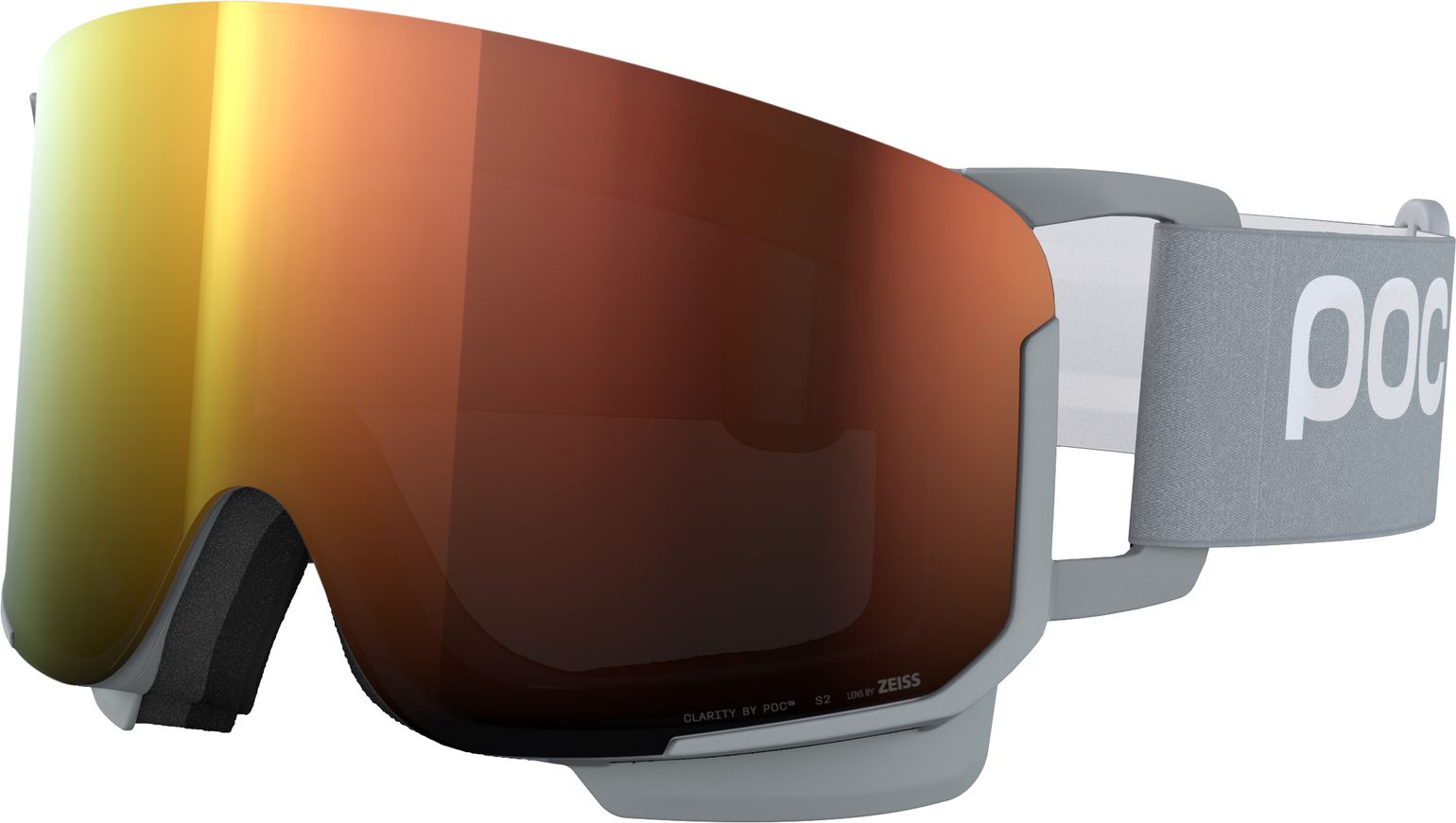 POC Nexal Granite Grey/Partly Sunny Orange