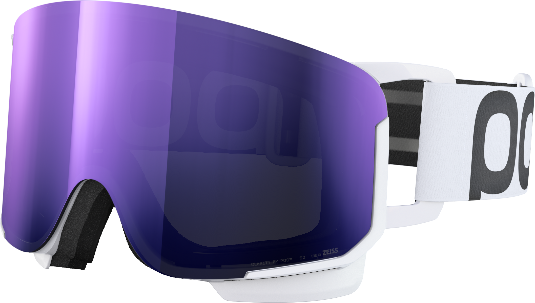 POC Nexal Hydrogen White/partly Sunny Purple