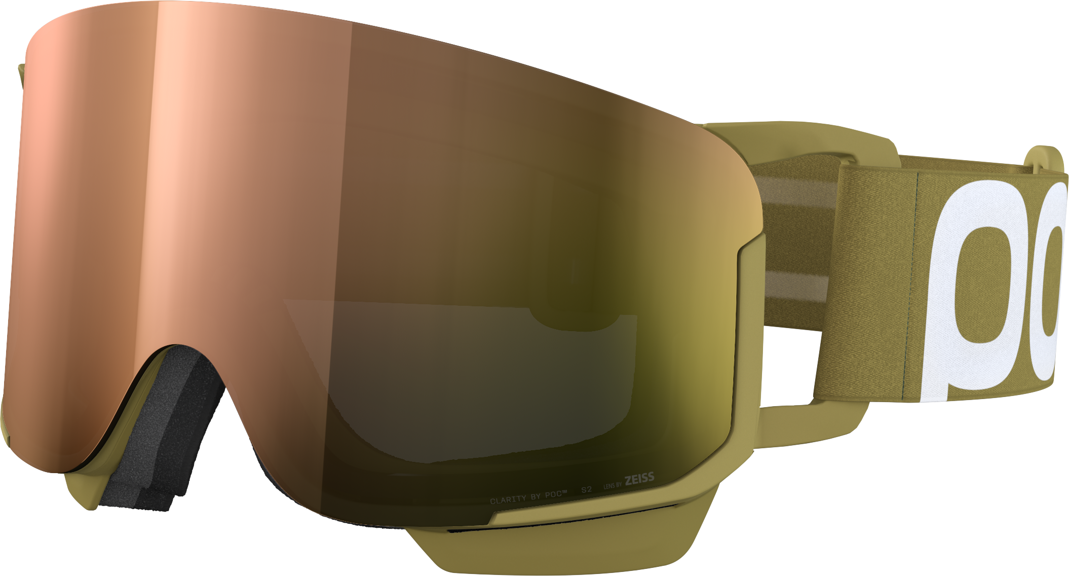 POC Nexal Mid Olivine Green/partly Sunny Rose Gold