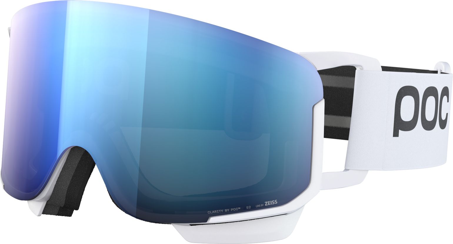 POC Nexal Mid Hydrogen White/Partly Sunny Blue