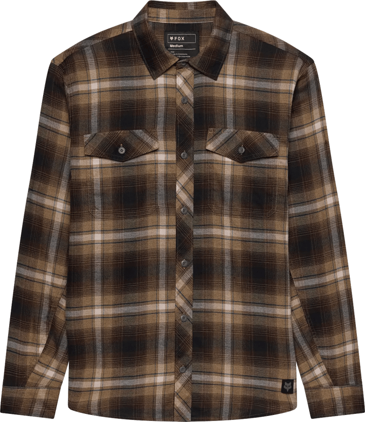 Fox Men's Survivalist Stretch Flannel Long Sleeve Brown Sugar Fox