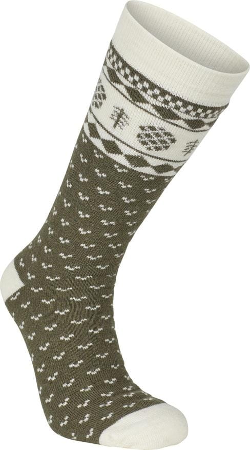 Ivanhoe Unisex Wool Sock Folklore Loden Green Ivanhoe