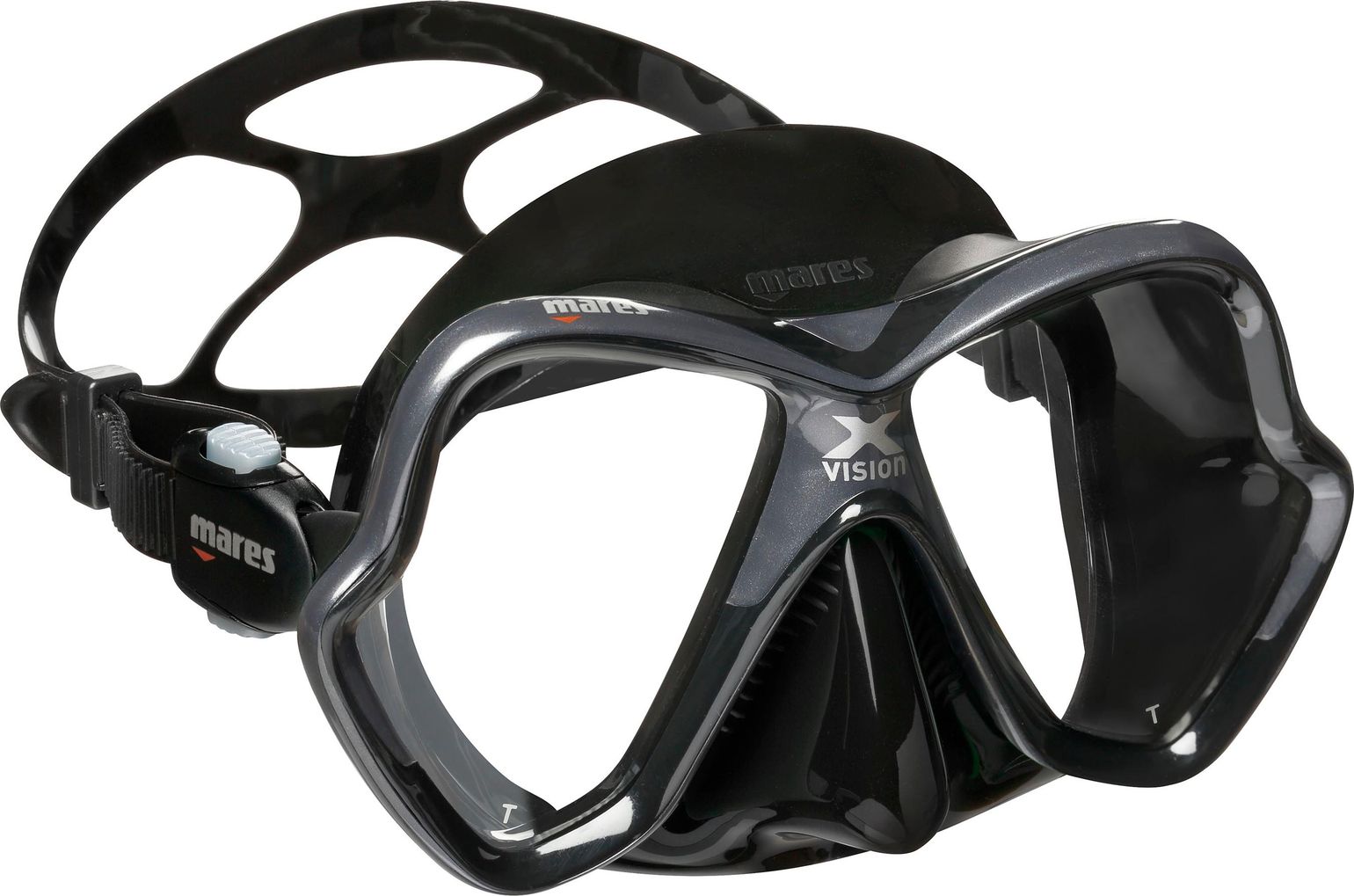 Mares Mask X-vision Black/black