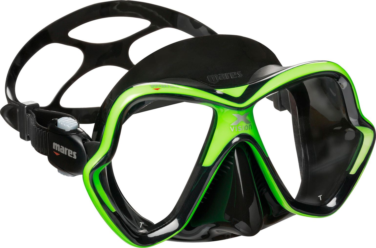 Mares Mask X-vision Black/lime