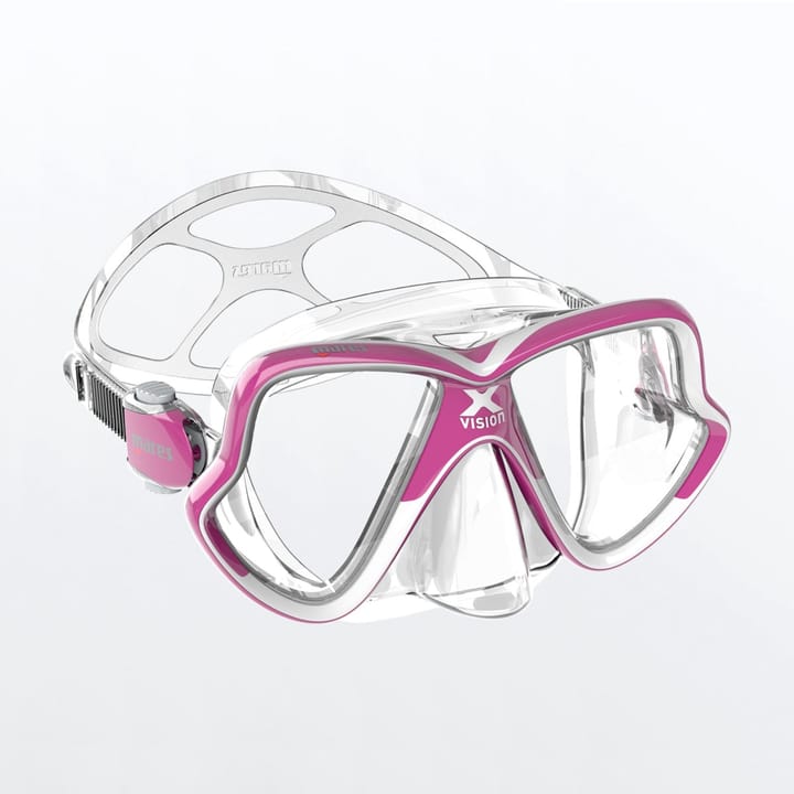 Mares Mask X-Vision Mid 2.0 Clear/Pink Adult Mares