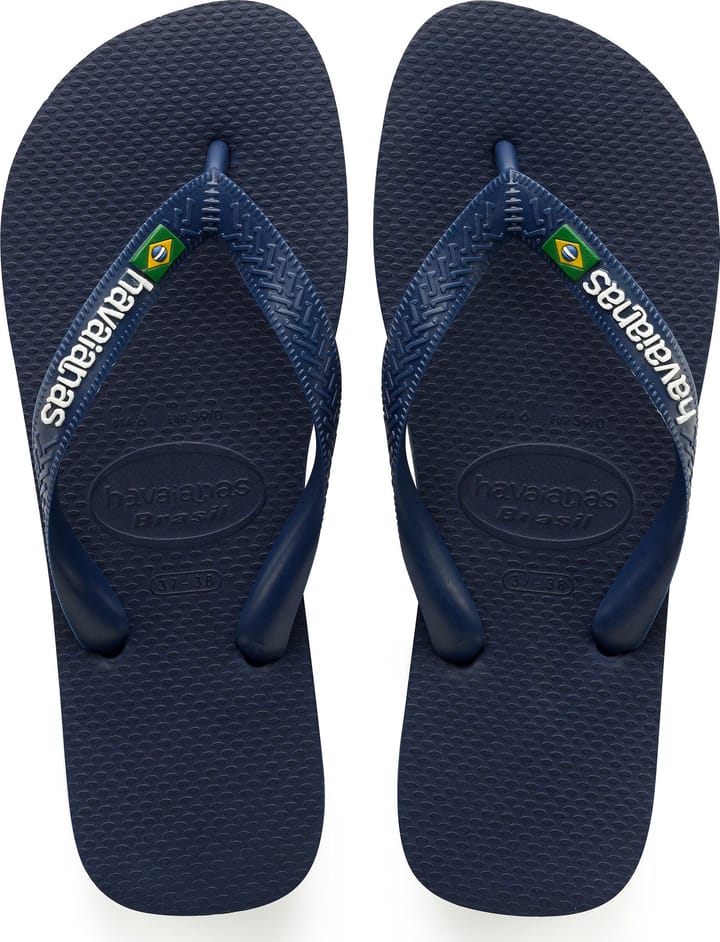 Havaianas Kids' Brazil Logo Navy Blue Havaianas