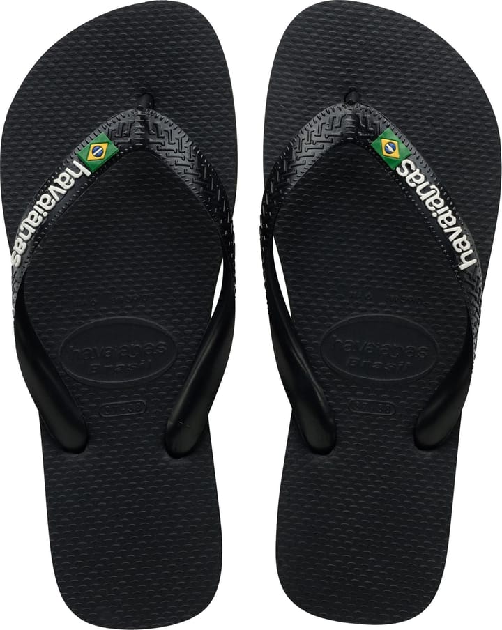 Havaianas Kids' Brazil Logo Black/black Havaianas