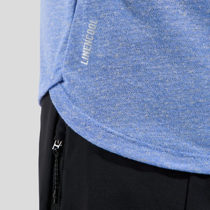 Odlo Women's T-shirt Crew Neck L/S X-Alp Linencool Persian Jewel/Blue Heron Odlo Odlo Women's T-shirt Crew Neck L/S X-Alp Linencool Persian Jewel/Blue Heron Odlo