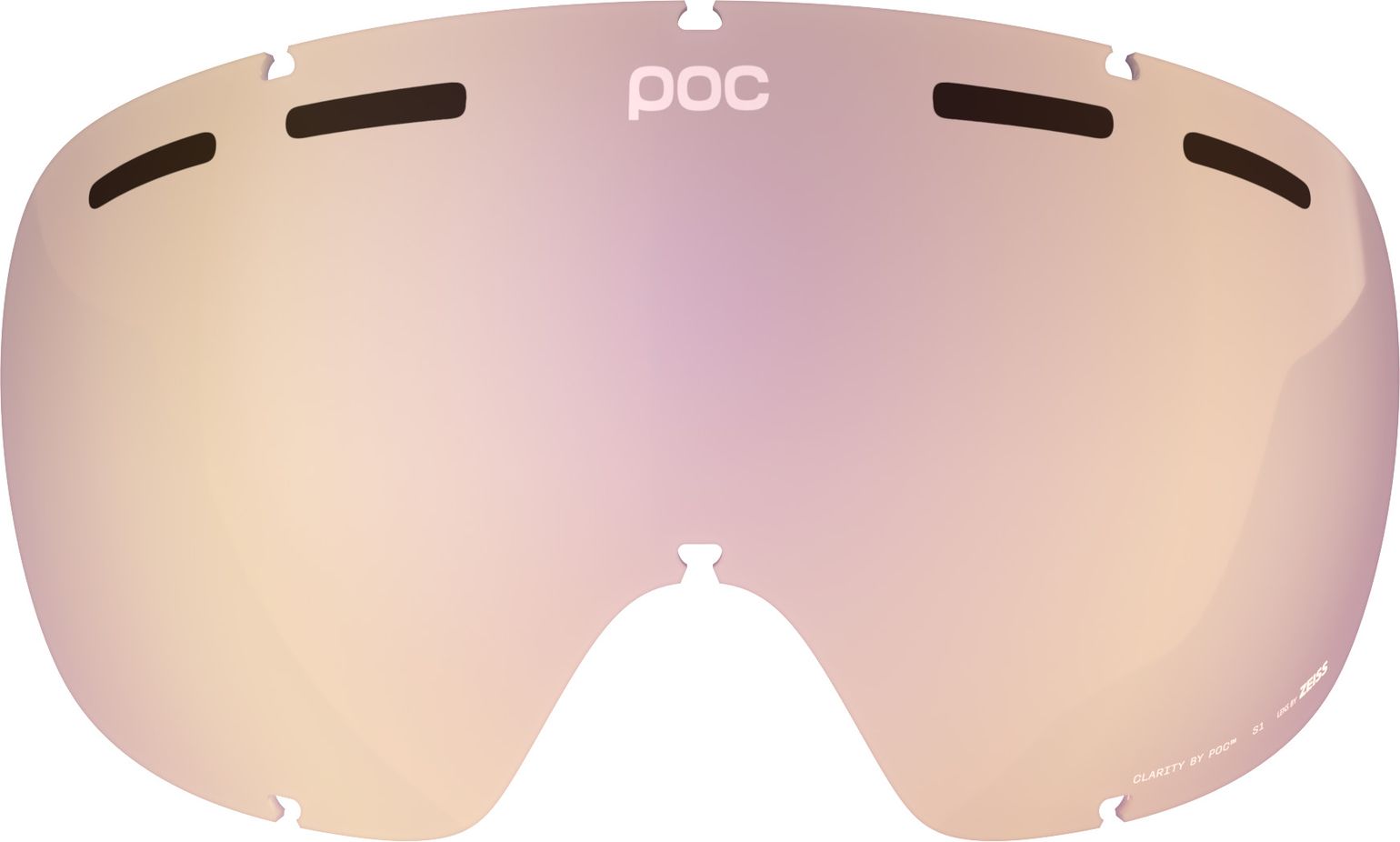 POC Fovea/Fovea Race Lens Clarity Intense/Cloudy Coral