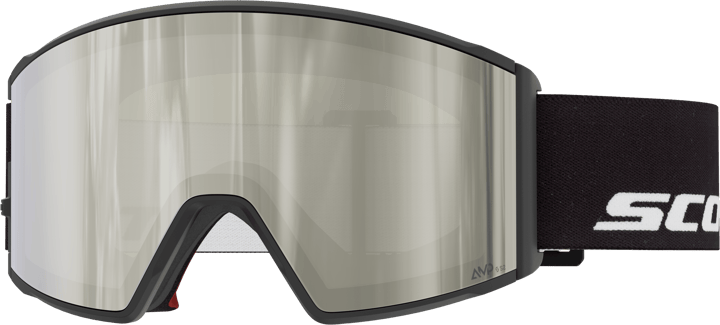 Scott Goggle React Black/AMP white chrome S2 Scott