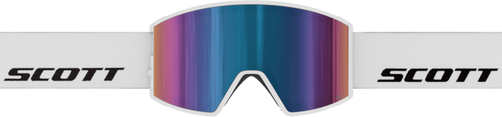 Scott Goggle React White/AMP teal chrome S2 Scott