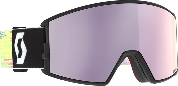 Scott Goggle React Black/neon Yellow Scott