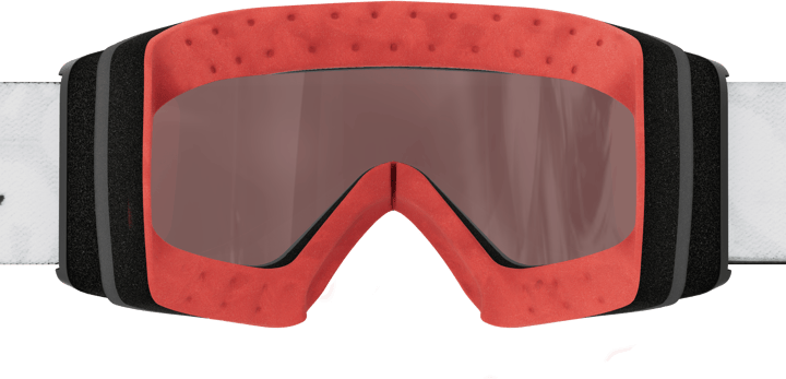 Scott Goggle React Granite Black/White/AMP red chrome S3 Scott