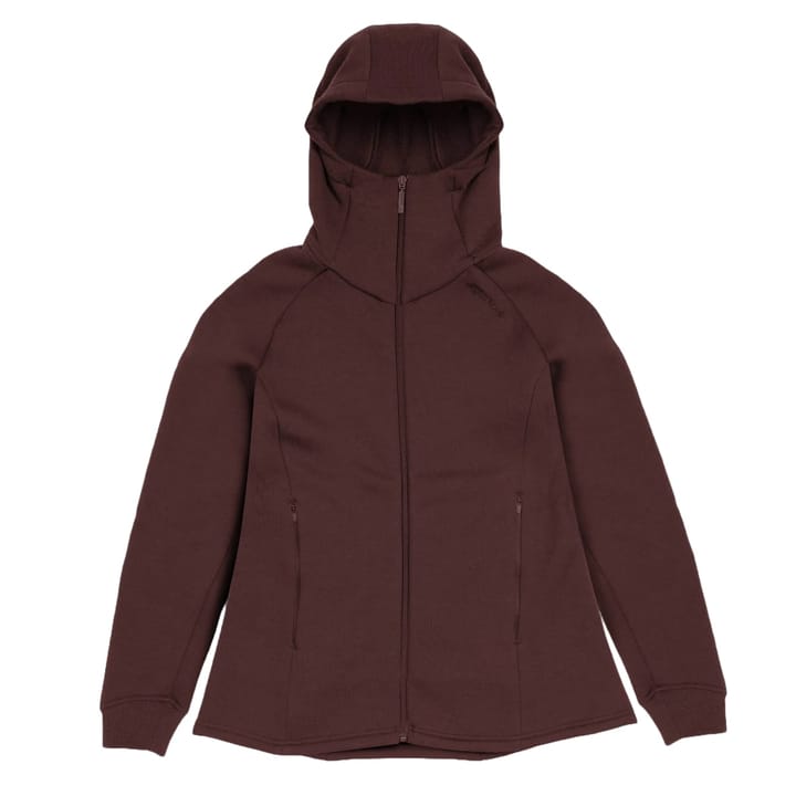 Janus AirWool Merino 280 Hood Jkt W Tawny Port Janus