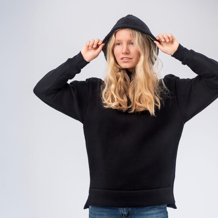 Janus Airwool Merino 280 Hood Jkt W Black Janus