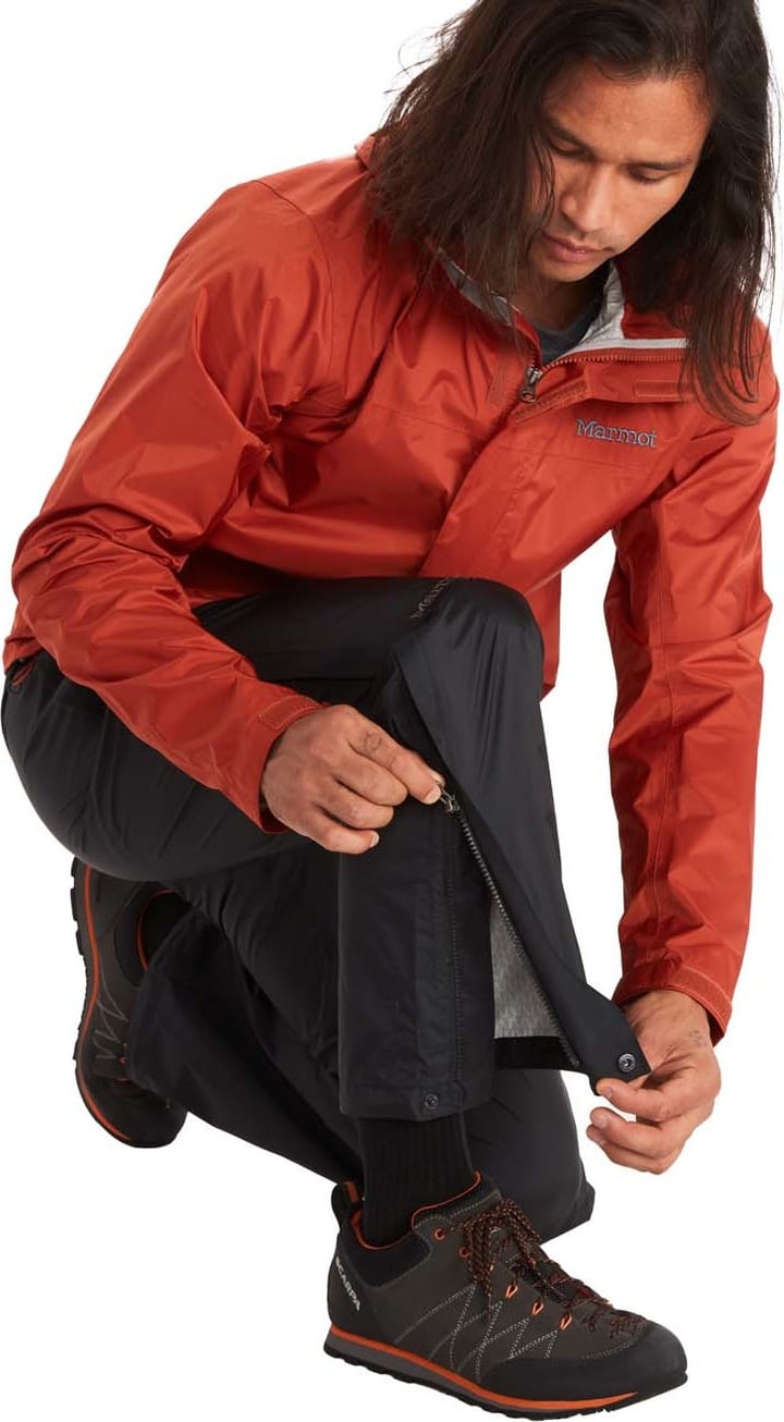 Marmot Men's Precip Eco Full Zip Pant Short Black Marmot Marmot Men's Precip Eco Full Zip Pant Short Black Marmot