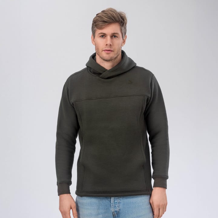 Janus Airwool Merino 280 Hood M Forest Night