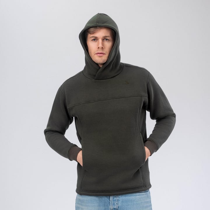 Janus Airwool Merino 280 Hood M Forest Night