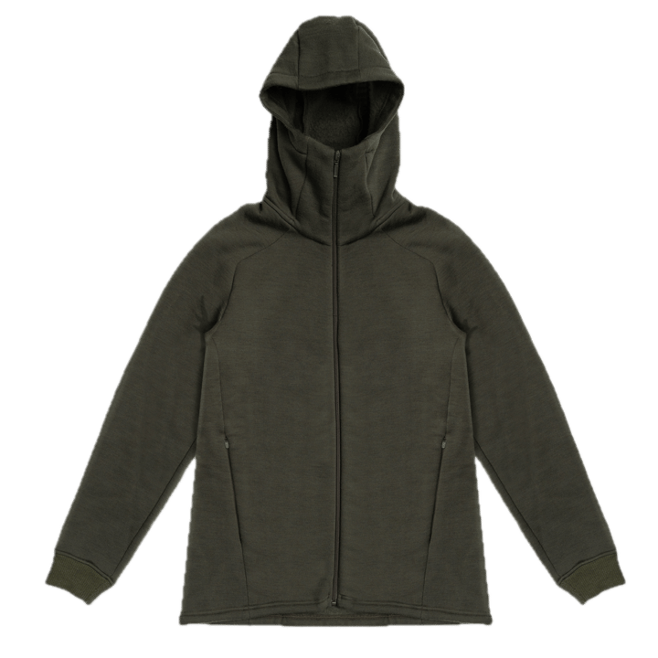 Janus Airwool Merino 280 Hood M Forest Night