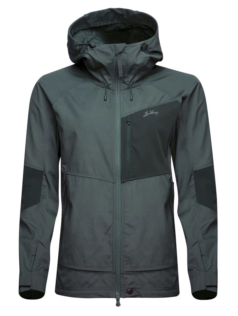 Lundhags Tived Stretch Hybrid Jacket W Dark Agave/Seaweed