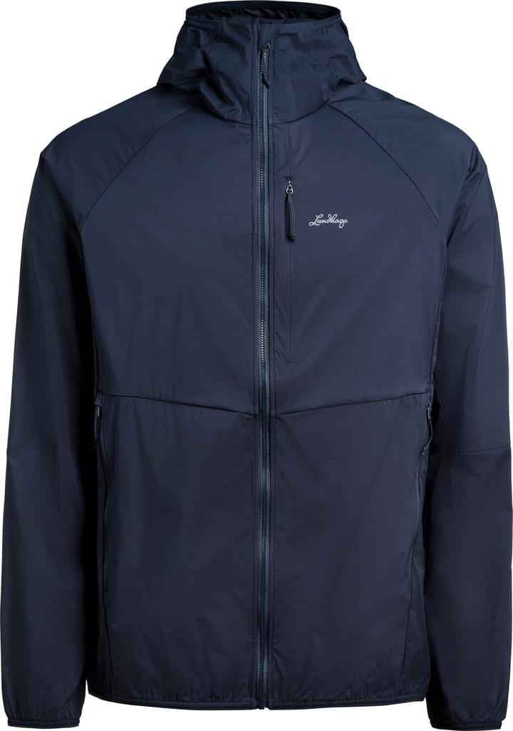 Lundhags Men's Tived Light Windbreaker Jacket Deep Blue Lundhags