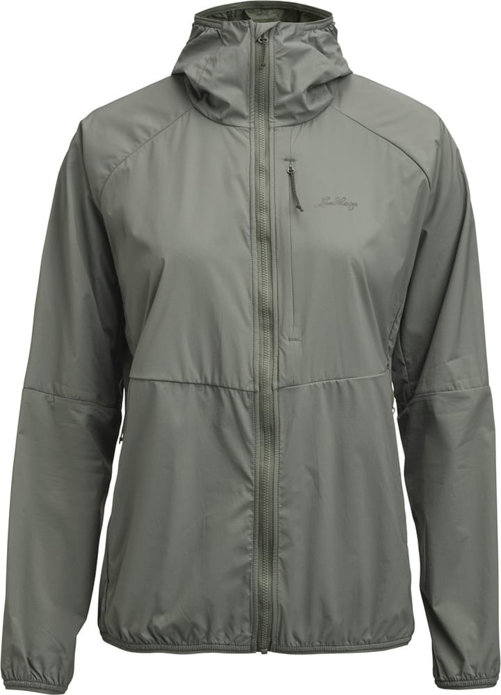 Lundhags Women's Tived Light Windbreaker Jacket Aloe Green Lundhags
