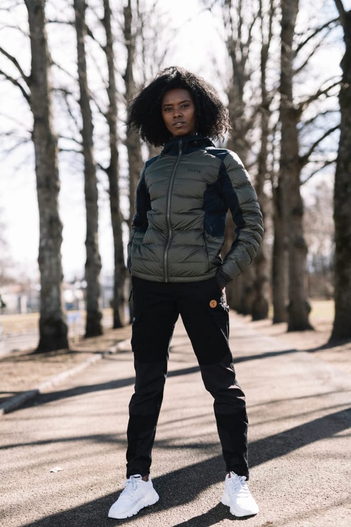 Tufte Wear Gaupe W Down Jacket Forest Night Tufte Wear