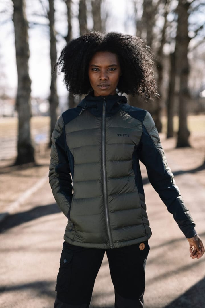 Tufte Wear Gaupe W Down Jacket Forest Night Tufte Wear