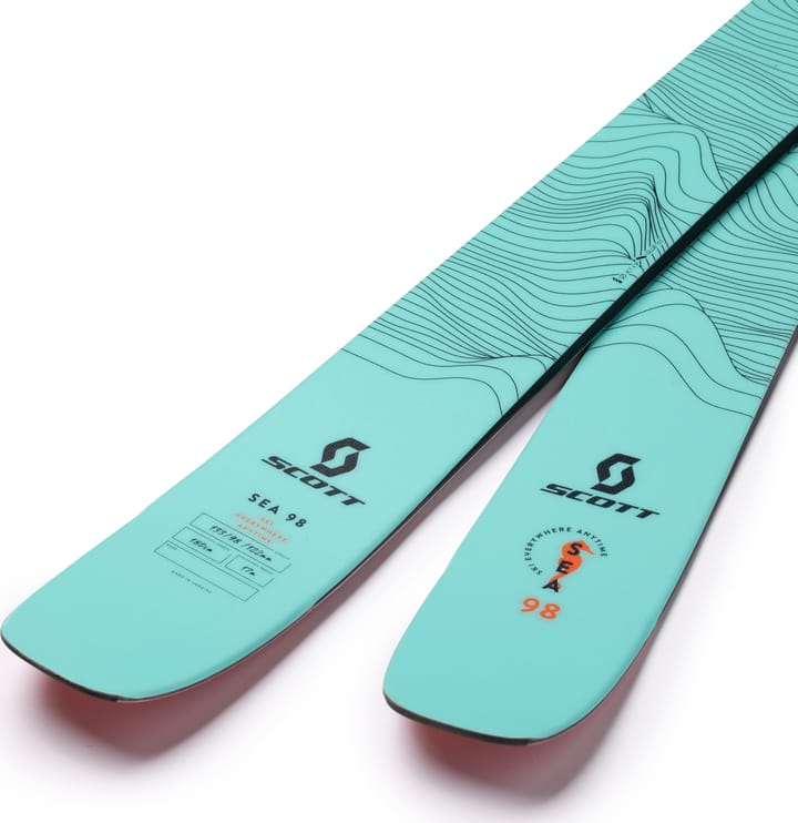 Scott Scott Sea Ski 98 Mint Green/pink Scott