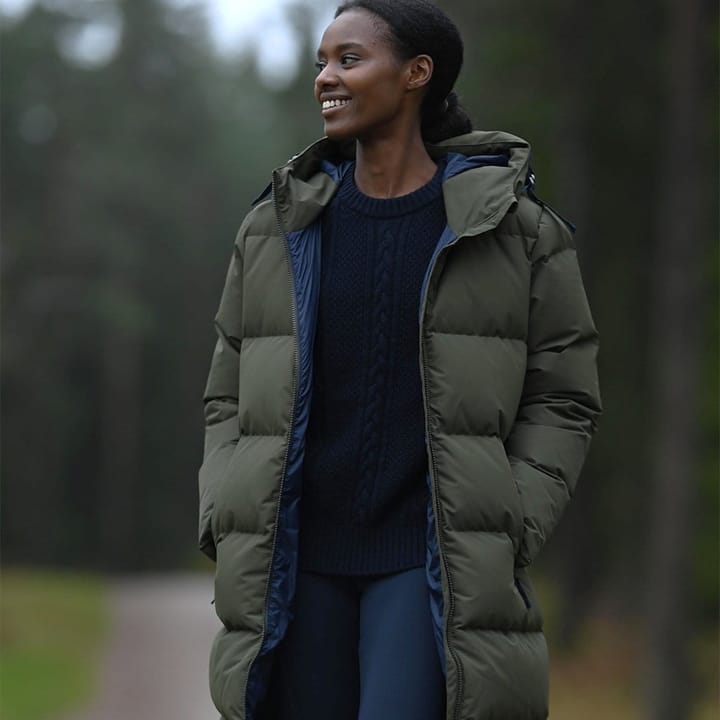 Tufte Wear Womens Hubro Down Parka Forest Night / Sky Captain Tufte Wear Tufte Wear Womens Hubro Down Parka Forest Night / Sky Captain Tufte Wear