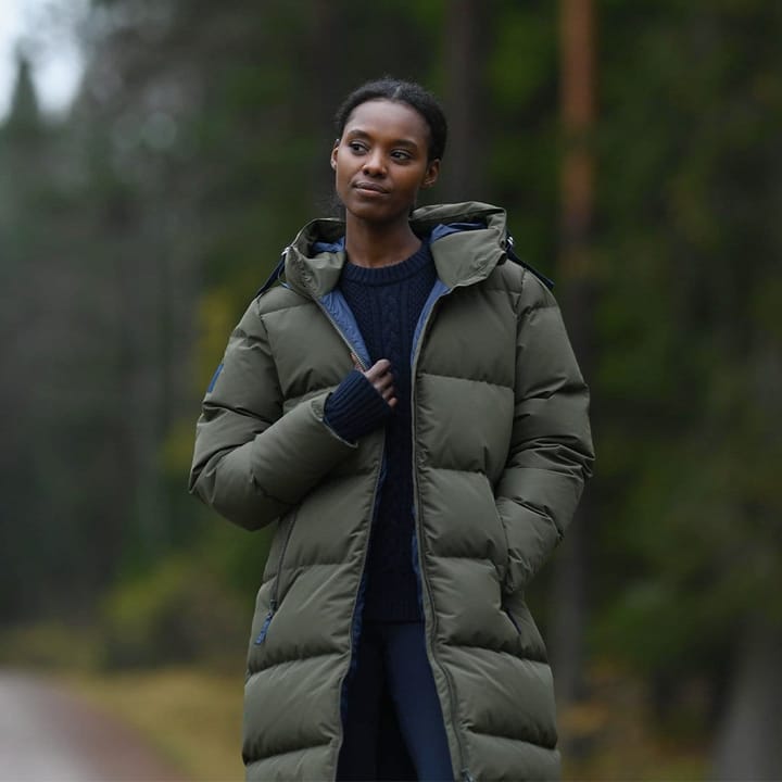 Tufte Wear Womens Hubro Down Parka Forest Night / Sky Captain Tufte Wear Tufte Wear Womens Hubro Down Parka Forest Night / Sky Captain Tufte Wear