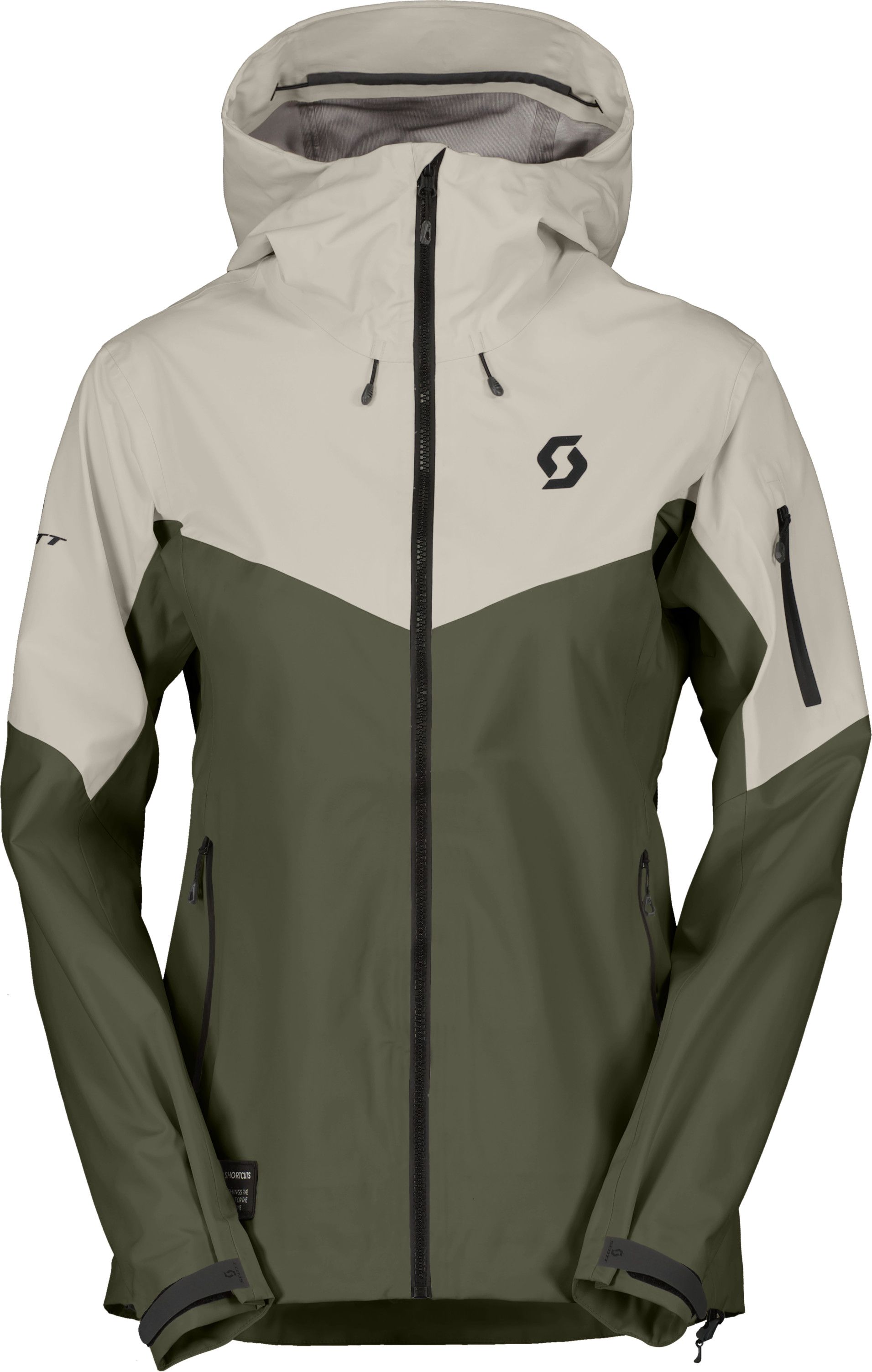 Scott Women's Jacket Explorair 3l Bread brown/Fresh