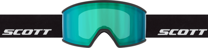 Scott Goggle Ambit Black/AMP aurora green chrome S1 Scott