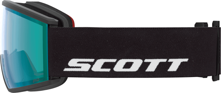 Scott Goggle Ambit Black/AMP aurora green chrome S1 Scott