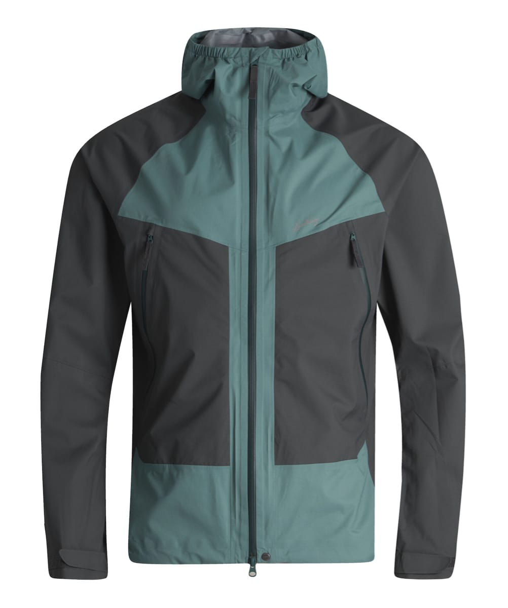 Men's Padje Light Waterproof Jacket Jade/Dark Agave