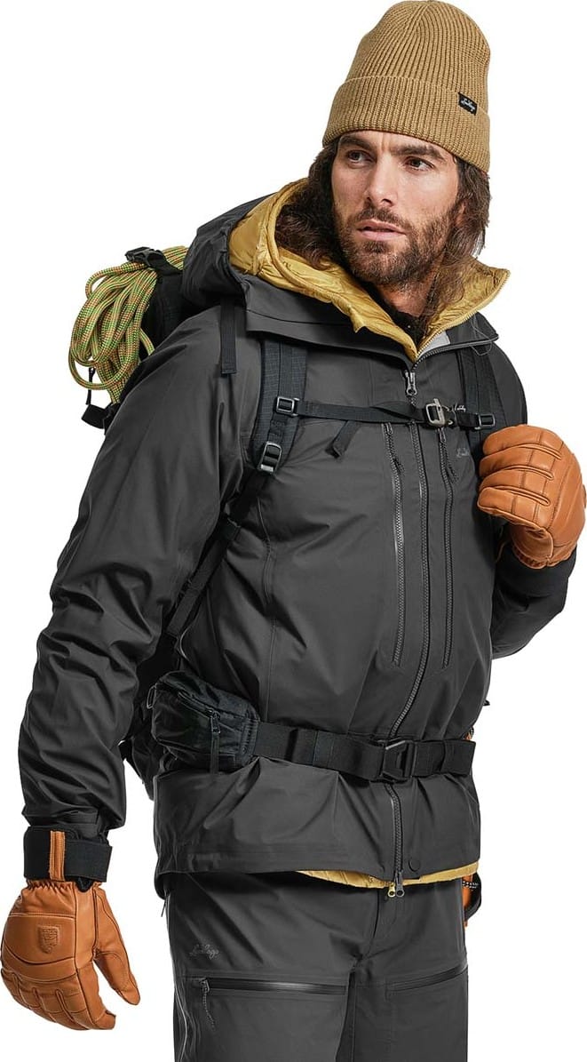 Lundhags Men's Abisku Waterproof Jacket Charcoal Lundhags