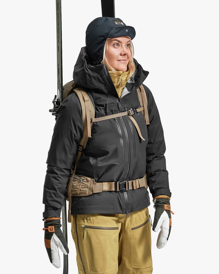 Lundhags Women's Abisku Waterproof Jacket Charcoal Lundhags