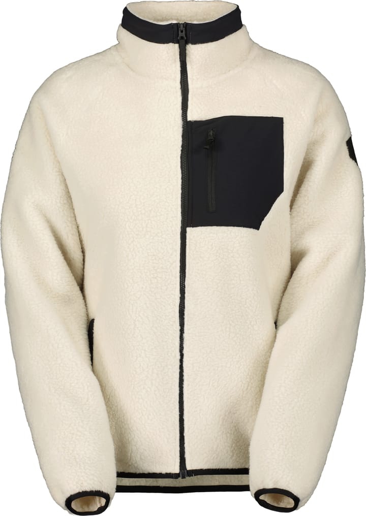 Scott Women's Defined Heritage Pile Jacket Dust White/black Scott
