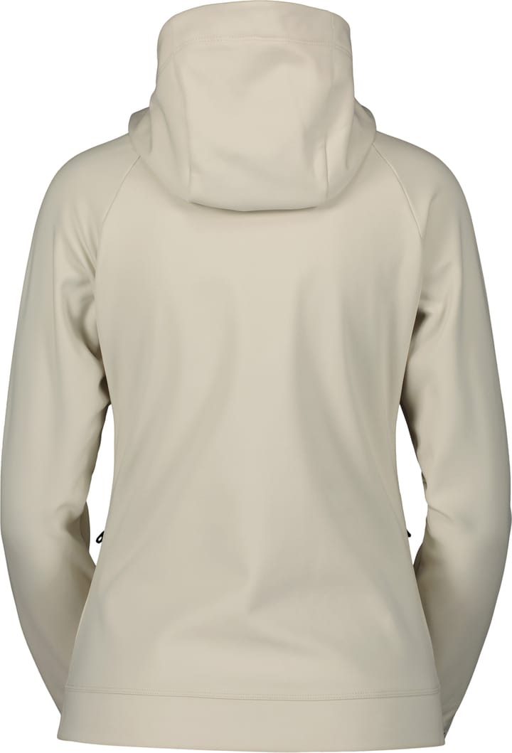 Scott Women's Hoody Defined Warm Zip Dust White Scott