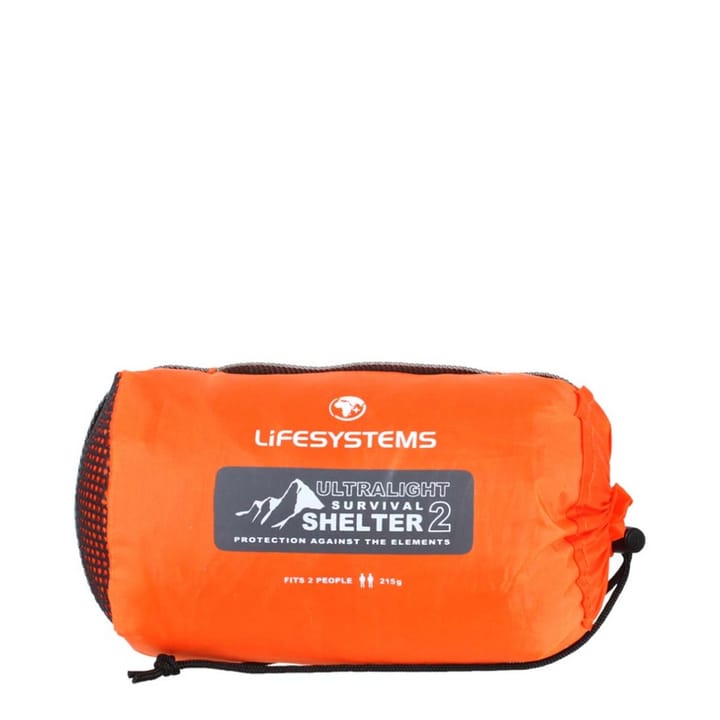 Lifesystems Vindsekk Ultralightsurvival Shelt2 Orange 140x90x45 cm Lifesystems