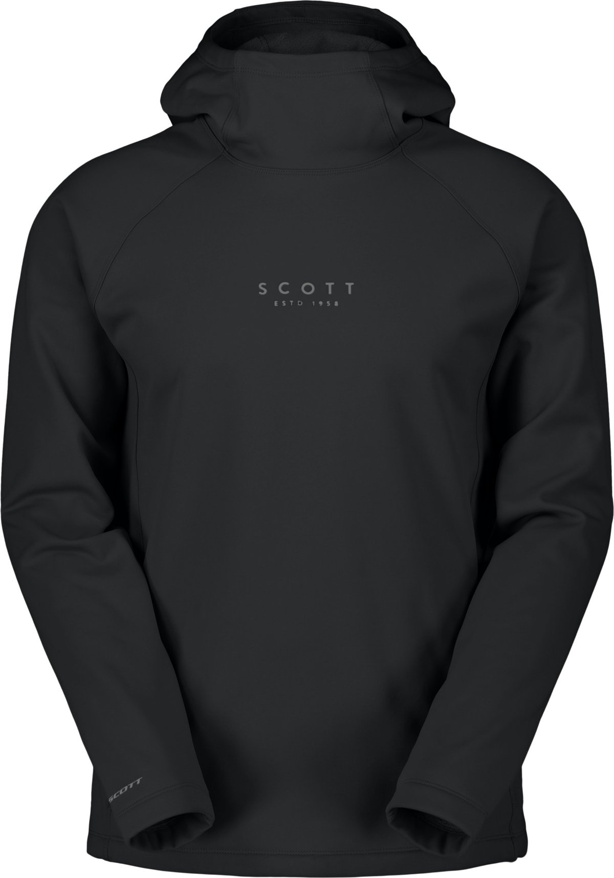 Scott Men's Hoody Defined Warm Black