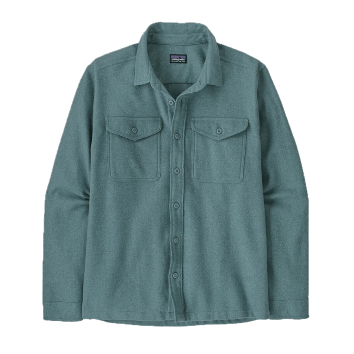 Patagonia Men's Fjord Flannel Shirt Whole Weave: Blue Sage Patagonia