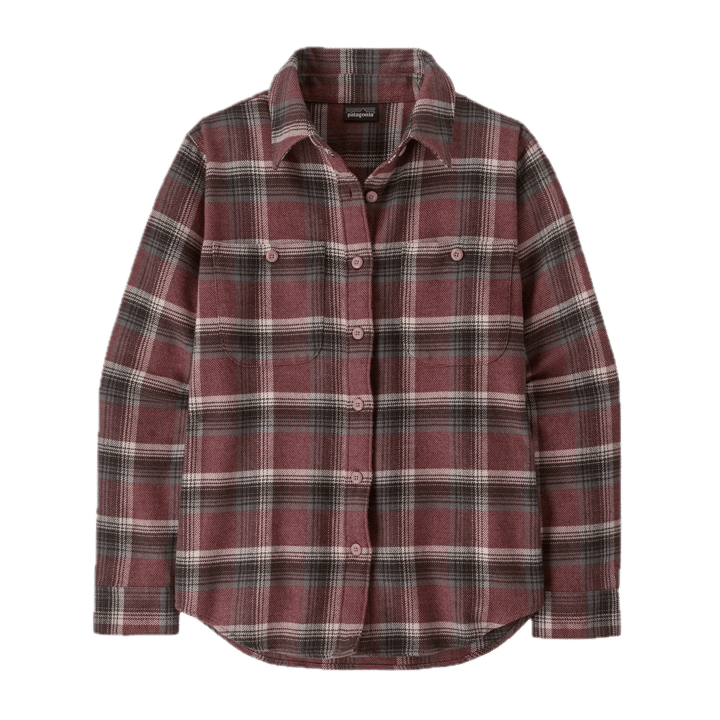 Patagonia W'S Fjord Flannel Shirt Cozy Cabin: Berry Fig Patagonia