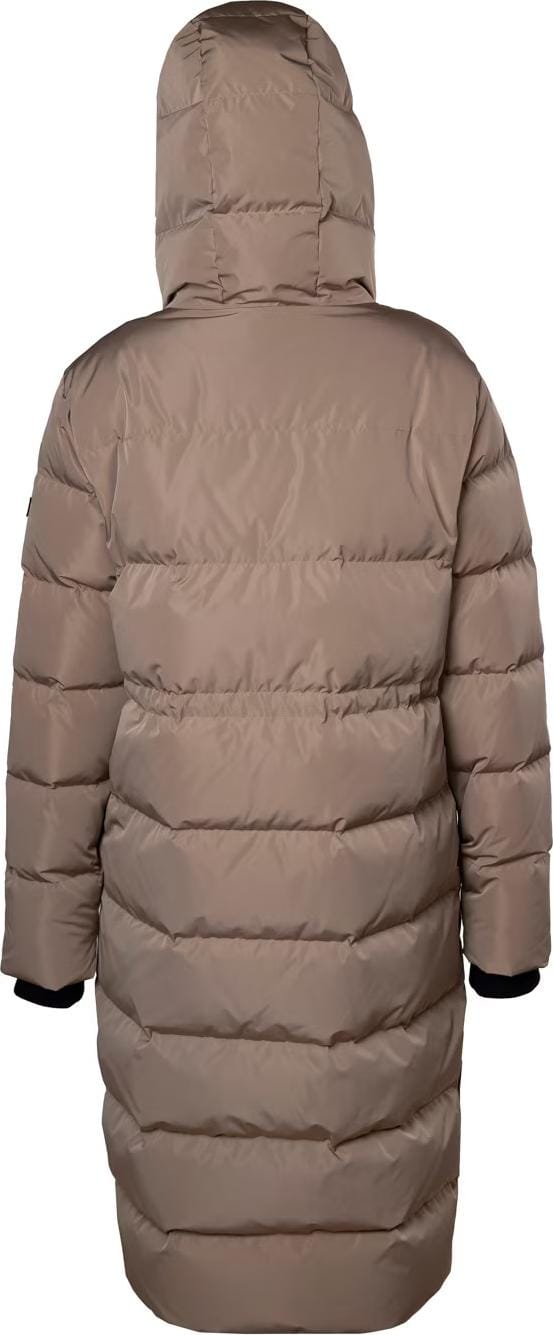 Canada Snow Women's Eve Long Down Jacket Beige Canada Snow