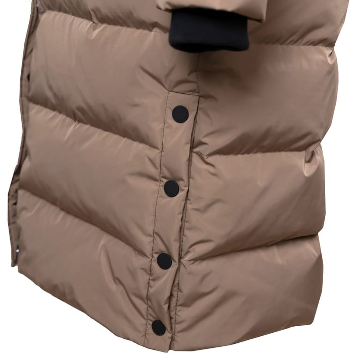 Canada Snow Women's Eve Long Down Jacket Beige Canada Snow