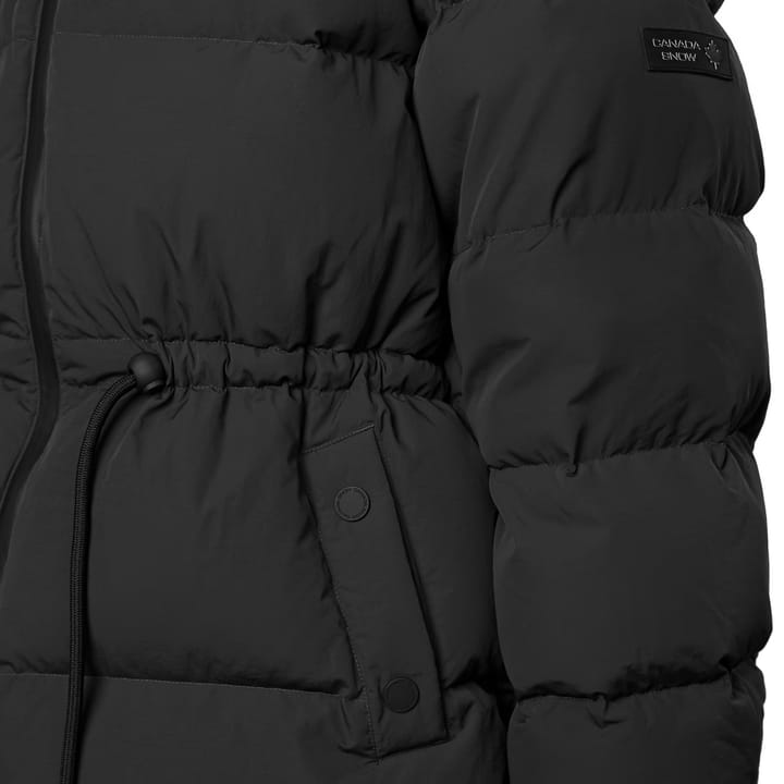 Canada Snow Women's Gigi Puffer Jacket Down Black Canada Snow